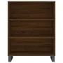 Estantería madera de ingeniería roble marrón 69,5x32,5x90 cm by , Sideboards - Ref: Foro24-828395, Price: 66,32 €, Discount: %