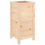 Jardinera madera maciza de pino 40x40x78 cm de , Maceteros y jardineras - Ref: Foro24-825275, Precio: 78,70 €, Descuento: %
