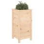 Jardinera madera maciza de pino 40x40x78 cm de , Maceteros y jardineras - Ref: Foro24-825275, Precio: 78,70 €, Descuento: %