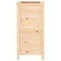 Jardinera madera maciza de pino 40x40x78 cm de , Maceteros y jardineras - Ref: Foro24-825275, Precio: 78,70 €, Descuento: %