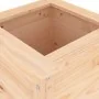 Jardinera madera maciza de pino 40x40x78 cm de , Maceteros y jardineras - Ref: Foro24-825275, Precio: 78,70 €, Descuento: %