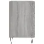 Mesita de noche madera de ingeniería gris Sonoma 40x40x66 cm de , Mesitas de noche - Ref: Foro24-827658, Precio: 62,17 €, Des...