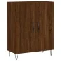 Aparador de madera de ingeniería marrón roble 69,5x34x90 cm de , Aparadores - Ref: Foro24-827723, Precio: 76,00 €, Descuento: %