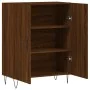 Aparador de madera de ingeniería marrón roble 69,5x34x90 cm de , Aparadores - Ref: Foro24-827723, Precio: 76,00 €, Descuento: %