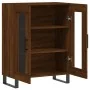 Aparador de madera de ingeniería marrón roble 69,5x34x90 cm by , Sideboards - Ref: Foro24-827819, Price: 90,25 €, Discount: %