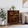 Aparador de madera de ingeniería roble ahumado 69,5x34x90 cm von , Sideboards - Ref: Foro24-827865, Preis: 79,21 €, Rabatt: %
