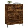 Aparador de madera de ingeniería roble ahumado 69,5x34x90 cm von , Sideboards - Ref: Foro24-827865, Preis: 79,21 €, Rabatt: %