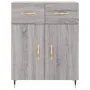 Aparador de madera de ingeniería gris Sonoma 69,5x34x90 cm de , Aparadores - Ref: Foro24-827962, Precio: 89,49 €, Descuento: %