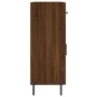 Aparador de madera de ingeniería marrón roble 69,5x34x90 cm de , Aparadores - Ref: Foro24-827995, Precio: 100,43 €, Descuento: %
