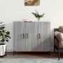 Aparador de madera de ingeniería gris Sonoma 90x34x80 cm by , Sideboards - Ref: Foro24-828114, Price: 84,24 €, Discount: %