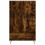 Aparador alto madera de ingeniería roble ahumado 69,5x31x115 cm by , Sideboards - Ref: Foro24-828233, Price: 69,41 €, Discoun...