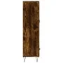 Aparador alto madera de ingeniería roble ahumado 69,5x31x115 cm by , Sideboards - Ref: Foro24-828233, Price: 69,41 €, Discoun...