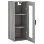 Armario de pared gris Sonoma 34,5x34x90 cm de , Aparadores - Ref: Foro24-828914, Precio: 55,42 €, Descuento: %