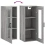 Armario de pared gris Sonoma 34,5x34x90 cm de , Aparadores - Ref: Foro24-828914, Precio: 55,42 €, Descuento: %