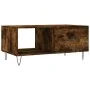 Mesa de centro madera contrachapada roble ahumado 90x50x40 cm by , Coffee table - Ref: Foro24-829209, Price: 46,00 €, Discoun...