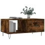 Mesa de centro madera contrachapada roble ahumado 90x50x40 cm by , Coffee table - Ref: Foro24-829209, Price: 46,00 €, Discoun...