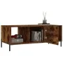 Mesa de centro madera contrachapada roble ahumado 102x50x40 cm by , Coffee table - Ref: Foro24-829313, Price: 52,59 €, Discou...