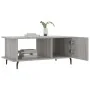 Mesa de centro madera contrachapada gris Sonoma 90x50x40 cm von , Couchtisch - Ref: Foro24-829506, Preis: 46,90 €, Rabatt: %