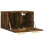 Armario de pared madera ingeniería roble ahumado 60x36,5x35 cm de , Taquillas y armarios de almacenamiento - Ref: Foro24-8300...
