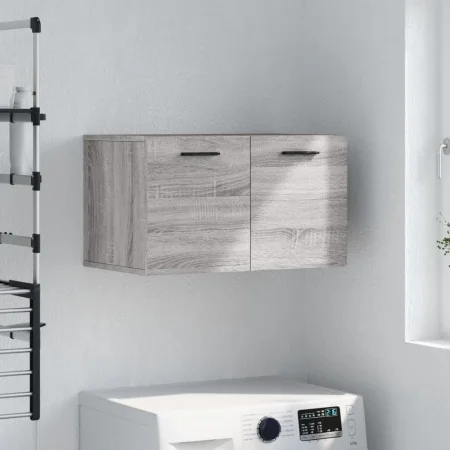 Armario de pared madera de ingeniería gris Sonoma 60x36,5x35 cm by , Lockers and storage cabinets - Ref: Foro24-830042, Price...