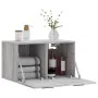 Armario de pared madera de ingeniería gris Sonoma 60x36,5x35 cm by , Lockers and storage cabinets - Ref: Foro24-830042, Price...