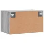 Armario de pared madera de ingeniería gris Sonoma 60x36,5x35 cm by , Lockers and storage cabinets - Ref: Foro24-830042, Price...