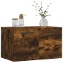 Armario de pared madera ingeniería roble ahumado 60x36,5x35 cm von , Schließfächer und Lagerschränke - Ref: Foro24-830049, Pr...