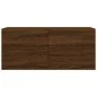 Armario de pared madera ingeniería marrón roble 80x36,5x35 cm de , Taquillas y armarios de almacenamiento - Ref: Foro24-83010...