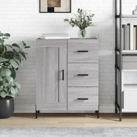 Aparador de madera de ingeniería gris Sonoma 69,5x34x90 cm de , Aparadores - Ref: Foro24-830274, Precio: 77,60 €, Descuento: %