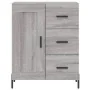 Aparador de madera de ingeniería gris Sonoma 69,5x34x90 cm de , Aparadores - Ref: Foro24-830274, Precio: 77,60 €, Descuento: %