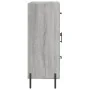 Aparador de madera de ingeniería gris Sonoma 69,5x34x90 cm de , Aparadores - Ref: Foro24-830274, Precio: 77,60 €, Descuento: %