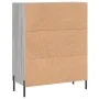 Aparador de madera de ingeniería gris Sonoma 69,5x34x90 cm de , Aparadores - Ref: Foro24-830274, Precio: 77,60 €, Descuento: %