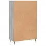 Aparador alto madera de ingeniería gris Sonoma 69,5x31x115 cm de , Aparadores - Ref: Foro24-830306, Precio: 70,29 €, Descuent...