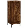 Aparador madera de ingeniería roble ahumado 34,5x34x90 cm de , Aparadores - Ref: Foro24-830449, Precio: 63,13 €, Descuento: %