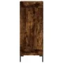 Aparador madera de ingeniería roble ahumado 34,5x34x90 cm de , Aparadores - Ref: Foro24-830449, Precio: 63,13 €, Descuento: %