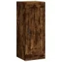 Armario de pared madera ingeniería roble ahumado 34,5x34x90 cm de , Aparadores - Ref: Foro24-830505, Precio: 48,24 €, Descuen...