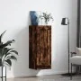 Armario de pared madera ingeniería roble ahumado 34,5x34x90 cm de , Aparadores - Ref: Foro24-830505, Precio: 48,24 €, Descuen...