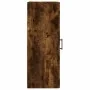 Armario de pared madera ingeniería roble ahumado 34,5x34x90 cm de , Aparadores - Ref: Foro24-830513, Precio: 51,72 €, Descuen...