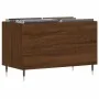 Mueble discos madera contrachapada roble marrón 74,5x38x48 cm by , CD and DVD storage - Ref: Foro24-831723, Price: 51,64 €, D...