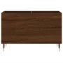 Mueble discos madera contrachapada roble marrón 74,5x38x48 cm by , CD and DVD storage - Ref: Foro24-831723, Price: 51,64 €, D...