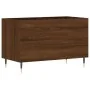 Mueble discos madera contrachapada roble marrón 74,5x38x48 cm by , CD and DVD storage - Ref: Foro24-831723, Price: 51,64 €, D...