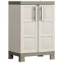 Keter Armario bajo almacenaje Excellence beige y taupe 97 cm by , Lockers and storage cabinets - Ref: Foro24-46640, Price: 11...