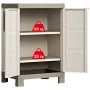 Keter Armario bajo almacenaje Excellence beige y taupe 97 cm by , Lockers and storage cabinets - Ref: Foro24-46640, Price: 11...