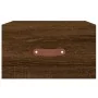 Mesitas de noche de pared 2 uds color roble marrón 35x35x20 cm von , Schließfächer und Lagerschränke - Ref: Foro24-829787, Pr...
