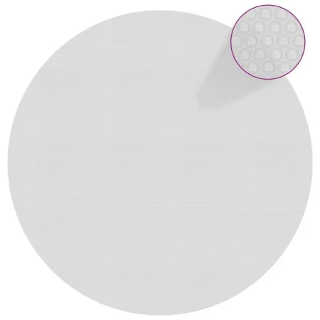 Cubierta solar de piscina de PE flotante gris 549 cm von , Poolabdeckungen - Ref: Foro24-93004, Preis: 96,70 €, Rabatt: %