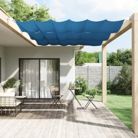 Toldo vertical tela oxford azul 140x270 cm by , Umbrellas - Ref: Foro24-148458, Price: 17,59 €, Discount: %
