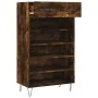 Zapatero madera de ingeniería roble ahumado 60x35x105 cm von , Schränke und Lagerung - Ref: Foro24-829609, Preis: 72,91 €, Ra...