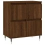 Aparador madera contrachapada marrón roble 60x35x70 cm by , Sideboards - Ref: Foro24-831211, Price: 75,48 €, Discount: %