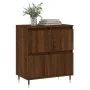 Aparador madera contrachapada marrón roble 60x35x70 cm by , Sideboards - Ref: Foro24-831211, Price: 75,48 €, Discount: %