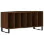 Mueble discos madera contrachapada roble marrón 100x38x48 cm by , CD and DVD storage - Ref: Foro24-831763, Price: 91,72 €, Di...